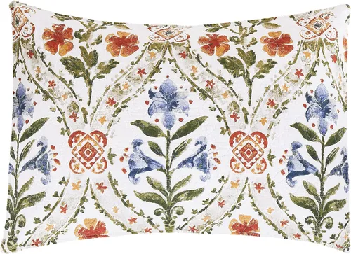 Miniatura 5 de C&F Home Victoria's Garden - Juego de edredón reversible de acuarela floral para todas las estaciones, juego de 2 piezas, multicolor
