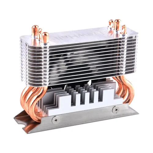 Miniatura 9 de Disipador de calor SSD M.2 2280 de 12 V con ventilador de enfriamiento PWM de 1.575 in, tubos de calor de cobre y almohadilla térmica, enfriador SSD