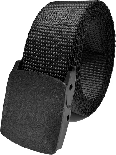 Miniatura 6 de Cinturones tácticos ajustables de alta resistencia para hombre con hebilla de plástico resistente de hasta 80 pulgadas de longitud