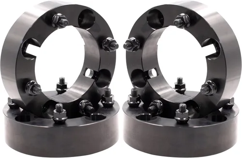 Miniatura 9 de Wheel Accessories Parts 2 espaciadores de rueda ATV UTV 4 en 5.394 in 0.157x5.394 in 2.00 pulgadas de grosor 4.331 in Hub M10 1.25 10x1.25 rosca