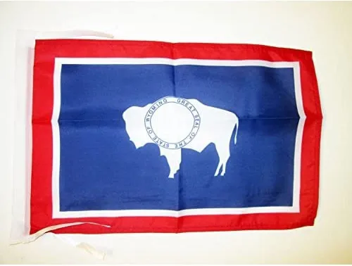 Miniatura 1298 de Bandera de México AZ FLAG, 45.7 x 30.5 cm, con cordones - Pequeñas banderas mexicanas de 30 x 45 cm - Bandera de 45.7 x 30.5 cm