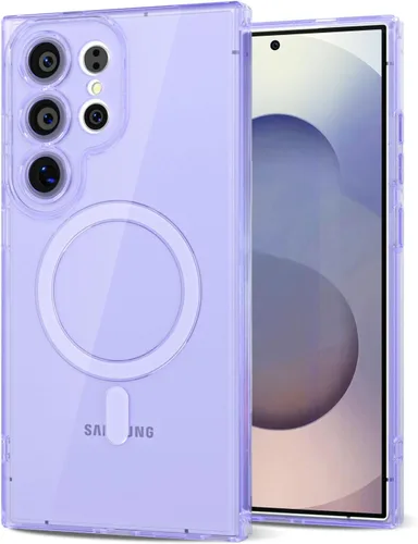 Miniatura 22 de Svanove Funda para Samsung Galaxy S22 Transparente Compatible con Magsafe Silicone, Funda Magnética Mag Safe Transparente Delgada Bonita, Estética
