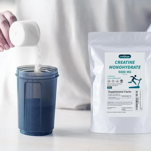 Miniatura 3 de Monohidrato de creatina en polvo, polvo de creatina micronizada, sin sabor, puro y sin gluten, 0.18 oz (5000 mg) por porción, 5.1 lbs (5 libras)