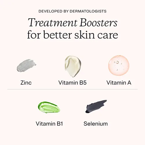 Miniatura 4 de MDacne Vitaminas y minerales suplementos para limpiar la piel (paquete de 3) - 30 cápsulas veganas - Apoya el tratamiento tópico del acné y promueve