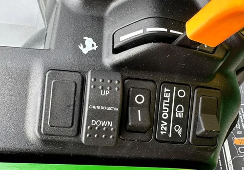 Miniatura 4 de Interruptor basculante personalizado 118.532 para deflector de conducto de actuador de soplador de nieve alimentado por Push Industries