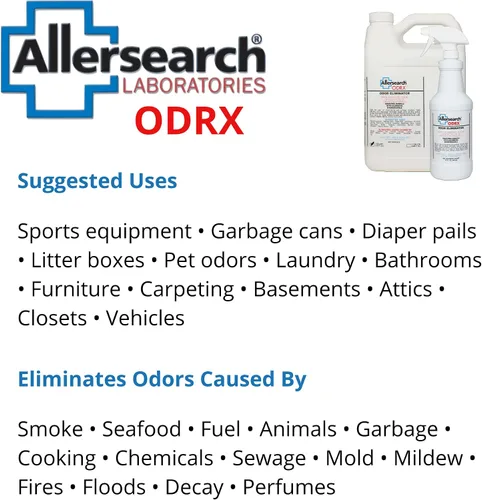 Miniatura 4 de Allersearch Eliminador de olores ODRX 128 onzas