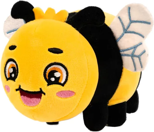 Miniatura 5 de Scentco Snuggle Bugs (Bumble Bee), juguete de peluche con aroma a tarta de merengue de limón, regalos para niños, guía de regalos, aromaterapia