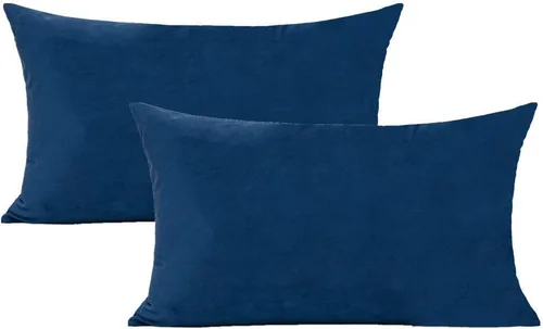 Miniatura 14 de Fundas de almohada de terciopelo de 16 x 16 pulgadas, color negro, fundas de almohada decorativas para sofá, fundas de almohada suaves, sólidas
