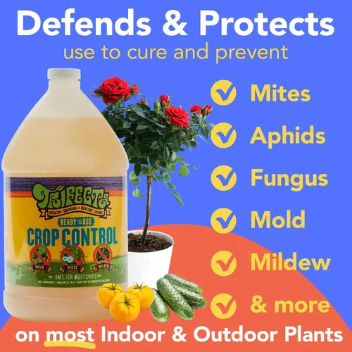 Miniatura 2 de Trifecta Jabón Insecticida de Control de Cultivos para Plantas Fungicida Totalmente Natural para Plantas Eliminador de Ácaros Araña para Plantas