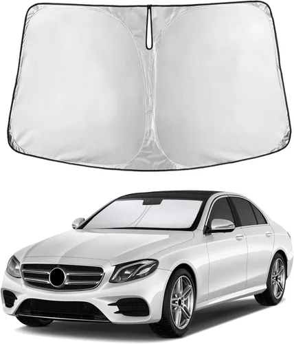 Miniatura 163 de EcoNour Parasol para parabrisas compatible con Hyundai Tucson 2016-2019 2020 2021, visera solar para parabrisas delantero y ventana, bloqueador