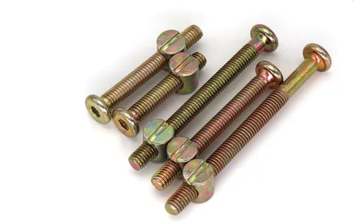Miniatura 5 de Tornillos de repuesto para cuna/litera, 100 piezas M6 x 1.378 in/1.772 in/ 2.165 in/ 2.559 in/ 2.953 in / 2.953 in Hex Drive Socket Cap Tornillos