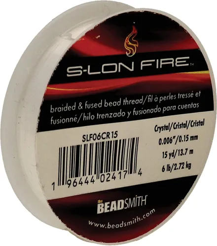 Miniatura 17 de The Beadsmith S-Lon Fire - Hilo de cuentas trenzado y fundido - Prueba de 6 libras, diámetro de 0.006 pulgadas/0.006 in, carrete de 50 yardas