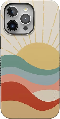 Miniatura 9 de Funda Casely para iPhone 15 Pro Max Todas las sonrisas Adhesivo de cara sonriente Compatible con MagSafe Diseño protector audaz