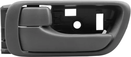 Gledewen Manija de puerta interior delantera trasera izquierda lado del conductor con botón de bloqueo de puerta, manija interior gris, compatible