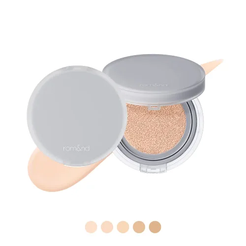 Miniatura 6 de Rom&nd Nu Zero Cushion (01 Porcelana 17) Larga Duración, Alta Cobertura, Acabado Semi Mate, Tez Impecable Sin Efecto Apelmazado, Base de Maquillaje