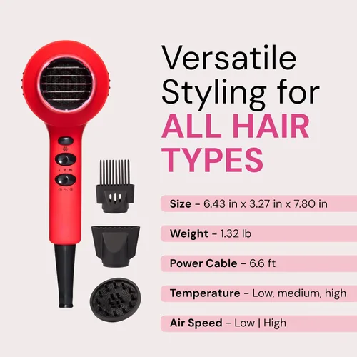 Miniatura 8 de L'ANGE HAIR Secador de pelo iónico PowerStyle Turbo 1875W de secado rápido y estilo preciso para looks duraderos y sin encrespamiento Tecnología