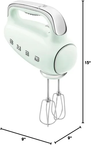 Miniatura 4 de Batidoras de mano SMEG de la línea Retro 50 verde pastel