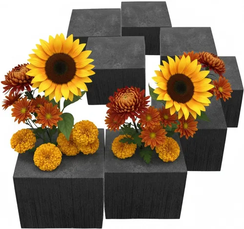 Miniatura 8 de XCEL Florist - Bloques de espuma floral de espuma, reutilizables, resistentes a la intemperie, para flores artificiales