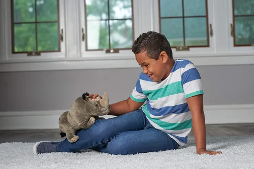 Miniatura 3 de Wild Republic Peluche de rinoceronte blanco, animal de peluche, regalos para niños, Cuddlekins 12