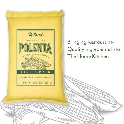 Miniatura 3 de Roland Foods Polenta amarilla de grano fino de Italia, alimento importado especializado, bolsa de 5 libras, paquete de 1