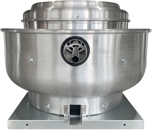 Miniatura 8 de Ventilador de escape con clasificación de grasa para campana de restaurante Ventilador de escape centrífugo de accionamiento directo 1.5HP 110