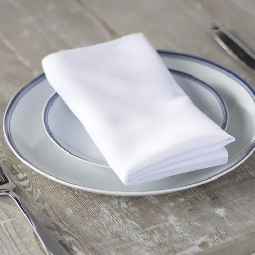 Miniatura 82 de LA Linen Paquete de 10 servilletas de popelina de poli, servilletas de tela suave, servilletas lavables y reutilizables, servilletas de mesa
