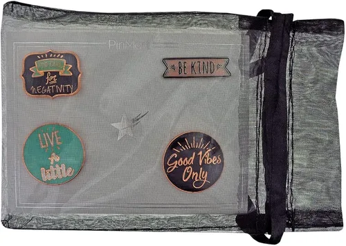 Miniatura 8 de PinMart Pin de solapa esmaltado motivacional Pin de solapa esmaltado chapado en níquel y cobre para ropa, bolsas y cordones Pin inspirador que