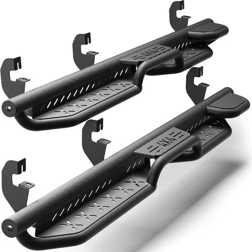 Miniatura 29 de Estribos para Wrangler JK 2007-2018, pasos de trabajo de acero resistente Heavy-Duty Work Steps, 550-LB Capacity, Easy Cab & Bed Access, Jobsite