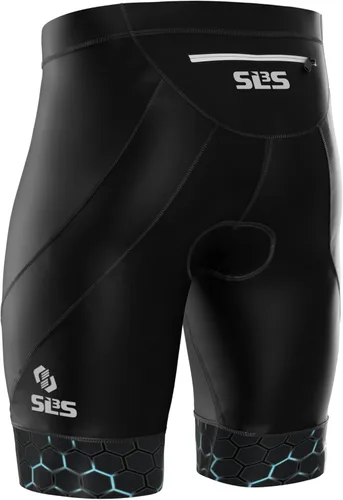 Miniatura 2 de SLS3 Pantalones cortos de triatlón para hombre, 8 pulgadas, pantalones cortos de triatlón para hombre, pantalones cortos de triatlón, FX Z