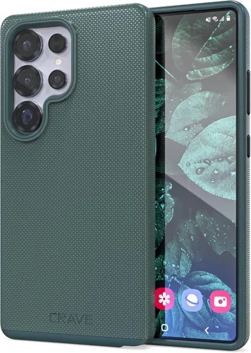 Miniatura 65 de Crave Funda para Galaxy S22 Ultra, funda de doble capa de protección a prueba de golpes para Samsung Galaxy S22 Ultra 5G (6.8 pulgadas) - Negro