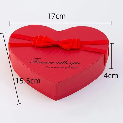 Miniatura 6 de Surakey Caja de regalo de rosas románticas con bonito oso de peluche y etiqueta I Love You en forma de corazón, pétalo de cuerpo de baño perfumado