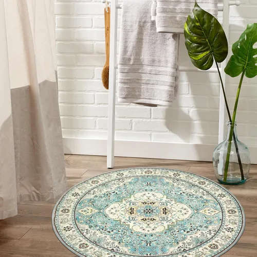 Miniatura 281 de Lahome Alfombra Bohemia Tribal Lavable de 3 x 5, Alfombras Antideslizantes para Entrada, Dormitorio, Sala de Estar, Vintage, Ultra Suave, No