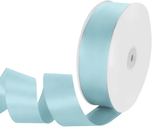 Miniatura 32 de Cinta de tela de satén de 1-1/2 pulgadas de ancho x 50 yardas, cinta negra perfecta para lazos de bricolaje, guirnaldas, envoltura de regalos