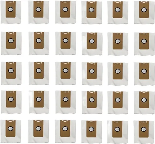 Miniatura 10 de McbeAn Piezas de tela de fregona compatibles con bolsas de polvo Lydsto W2, filtro Hepa y cepillo lateral, robot aspiradoras, piezas de repuesto