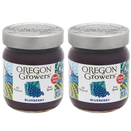 Miniatura 9 de Oregon Growers Triple Berry Jam - Mermelada de mora, frambuesa y fresa, mermelada de bayas mixtas, gelatina de bayas mixtas, mejor mermelada