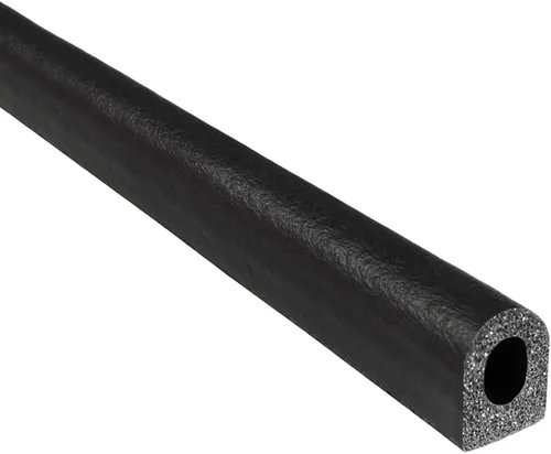 Miniatura 15 de Trim-Lok Sello de goma en forma de D – 1 pulgada de altura, 1 pulgada de ancho, 125 pies de longitud – Sello de espuma EPDM con cinta adhesiva BT