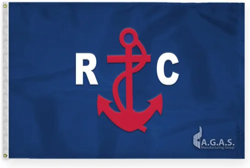 Miniatura 8 de AGAS - Bandera de yate del Comité de Carreras – 12 x 18 pulgadas – Nylon 200D impreso – Bordes cosidos – Ojales de latón – Bandera de barco