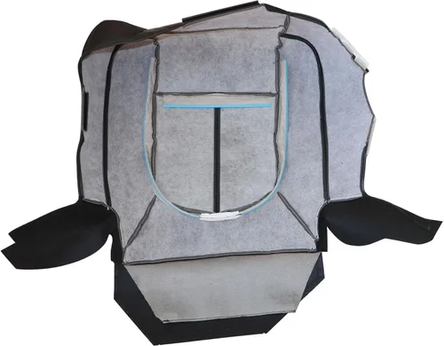 Miniatura 7 de GXARTS Funda de asiento de cuero de repuesto para parte inferior del lado del conductor, color negro #5B o 6B, compatible con Ford F250 F350 F450