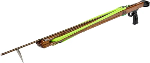 Miniatura 2 de JBL Spearguns Woody Elite Performance Speargun for Spearfishing, Freediving, Scuba Diving, Fishing, Diving, Mahogany Barrel, Stainless Steel Shaft