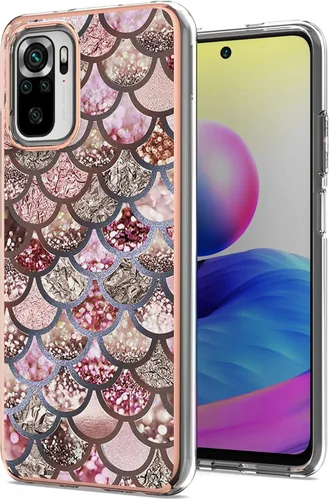 Miniatura 190 de Funda compatible con Redmi Note 10S 4G, compatible con Xiaomi Redmi Note 10 4G para teléfono móvil TPU funda LSB