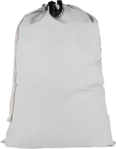 Miniatura 16 de Bolsa de lavandería SWISSELITE con asa y cordón, bolsa de lavandería grande y resistente, 28 x 40 pulgadas, bolsa de ropa sucia de viaje