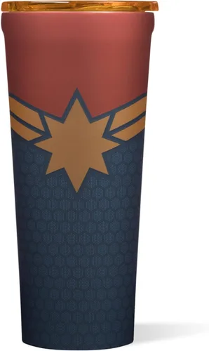 Miniatura 11 de Corkcicle Vaso de Disney – Acero inoxidable con triple aislamiento – Mantiene las bebidas frías 9 horas – Tapa a prueba de derrames – Reutilizable