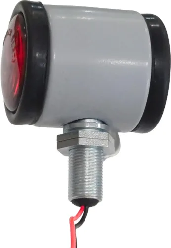 Miniatura 6 de Conjuntos de Faroles de Señalización y de Butler con Bombilla de 12V Compatibles con Tractores Ford 2N, 9N, 8N, 600, 800, NAA - Faro de Tractor Gris
