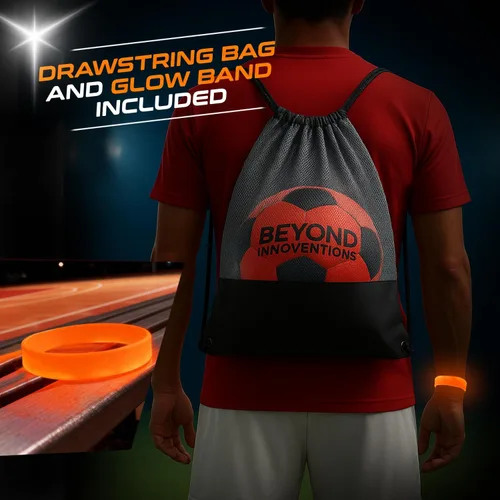 Miniatura 4 de Balón de fútbol iluminado, regalos de fútbol para niños y niñas de 8 a 15 años de edad, que brilla en la oscuridad, talla 5 Ideas geniales