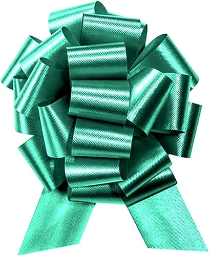 Miniatura 12 de PMU Lazos de cuerda para tirar – Lazos de regalo para bodas, cumpleaños y aniversarios – Lazos de cinta para flores y decoración de cestas – Lazo