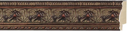 Miniatura 9 de Marco de fotos de madera real marrón ornamentado de 5 x 5 pulgadas de ancho de 1.5 pulgadas Profundidad del marco interior de 0.5 pulgadas Marco