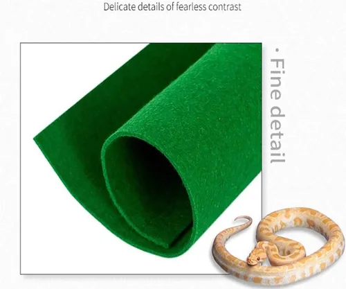 Miniatura 3 de Tfwadmx Alfombra de reptil, paquete de 2 alfombrillas de dragón barbudo, terrario, sustrato, ropa de cama para serpiente, tortuga, lagarto, geckos