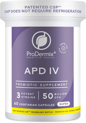 Miniatura 8 de Suplemento probiótico APD IV para desintoxicación, 50 mil millones de UFC, suplemento probiótico una vez al día para la salud y desintoxicación