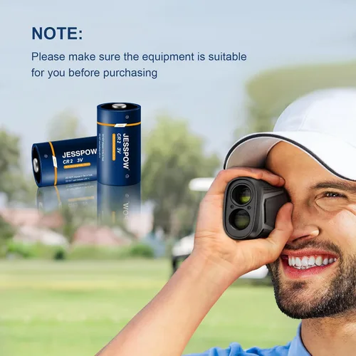 Miniatura 7 de JESSPOW Batería de litio CR2 de 3 V, baterías CR2 para telémetro de golf, linterna, cámaras fotográficas, sistemas de alarma, paquete de 2