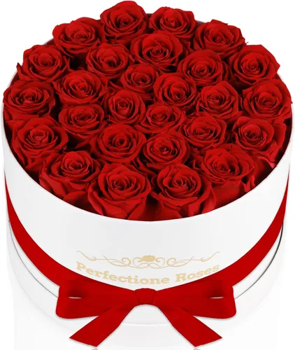 Miniatura 30 de Perfectione Roses 27 Rosas en una Caja, Rosa del Día de la Madre, Flores Preservadas para Ella, Flores para Entrega, Regalos de Cumpleaños
